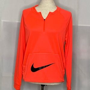 Nike girls quarter zip sweatshirt